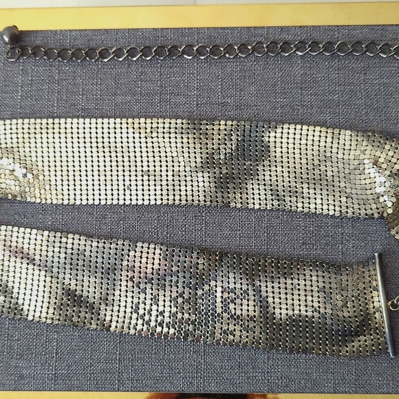 Silver Mesh belt by Bebe in S/M - Picture 2 of 5